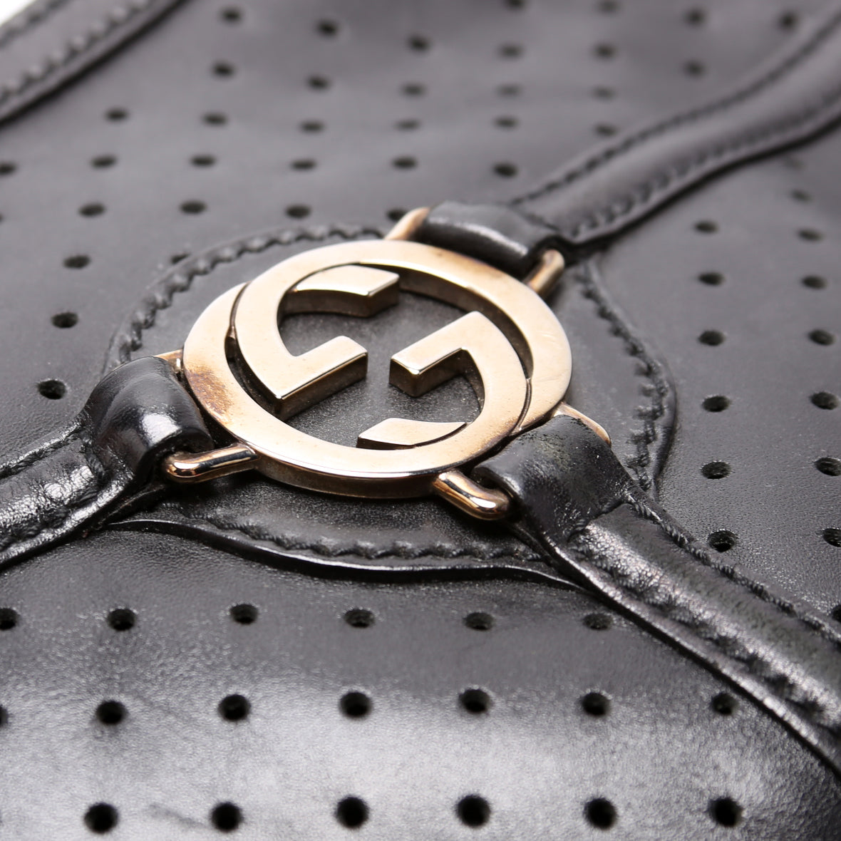 Reins Hobo Perforated Leather