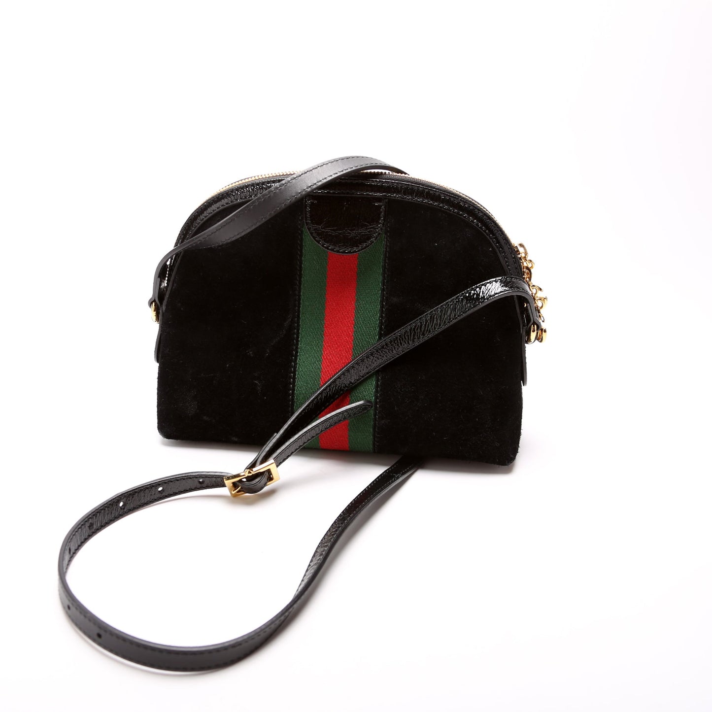 Ophidia GG Suede Crossbody
