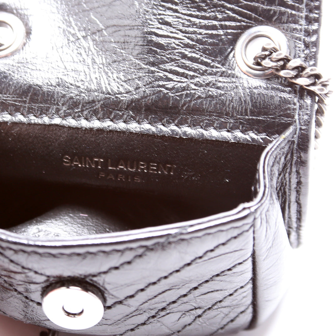 Niki Crinkle Leather Airpods Case