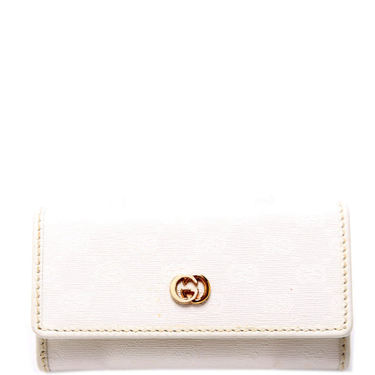 Gucci -- Micro GG Canvas  Key Case Vintage