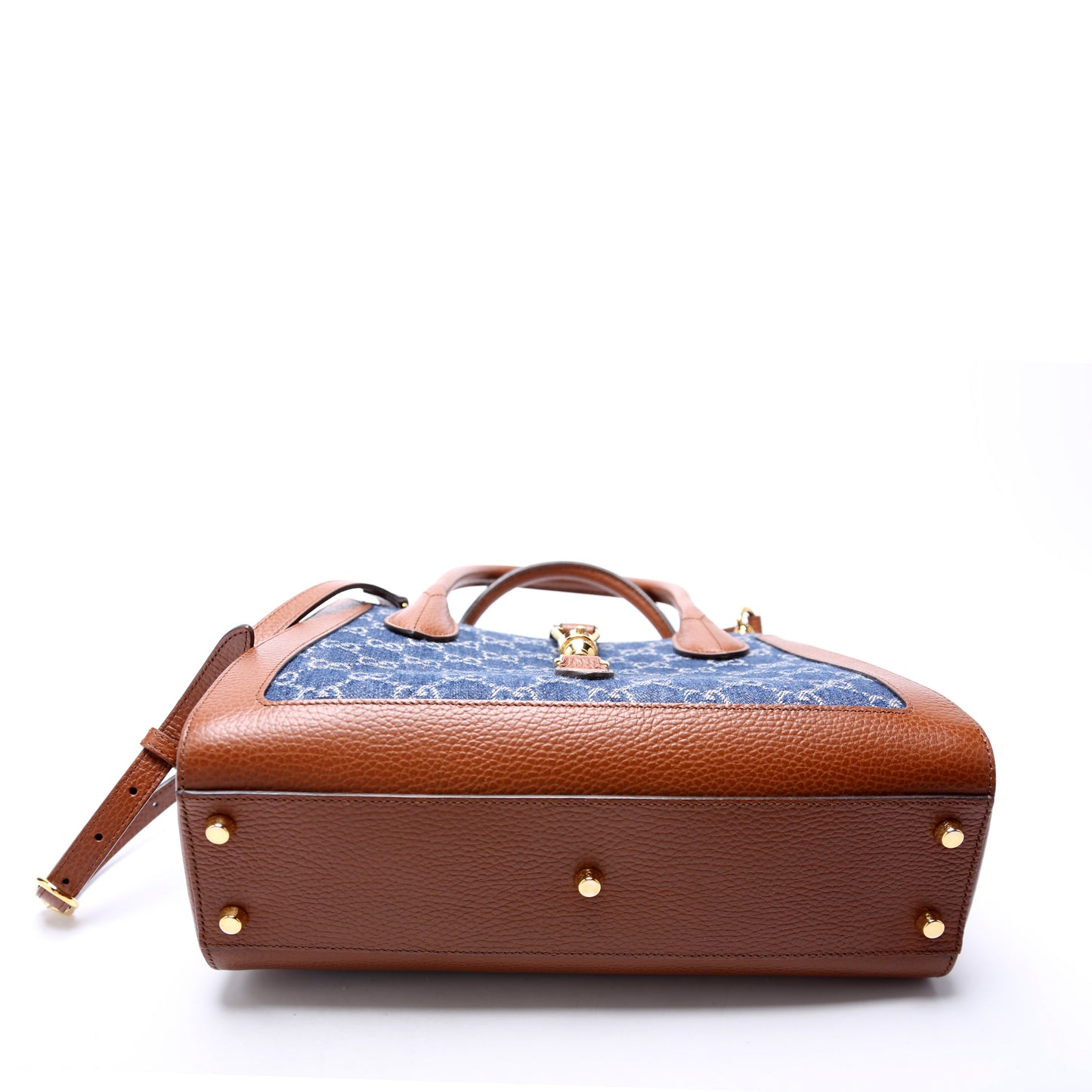 Jackie  Medium Tote New Denim GG