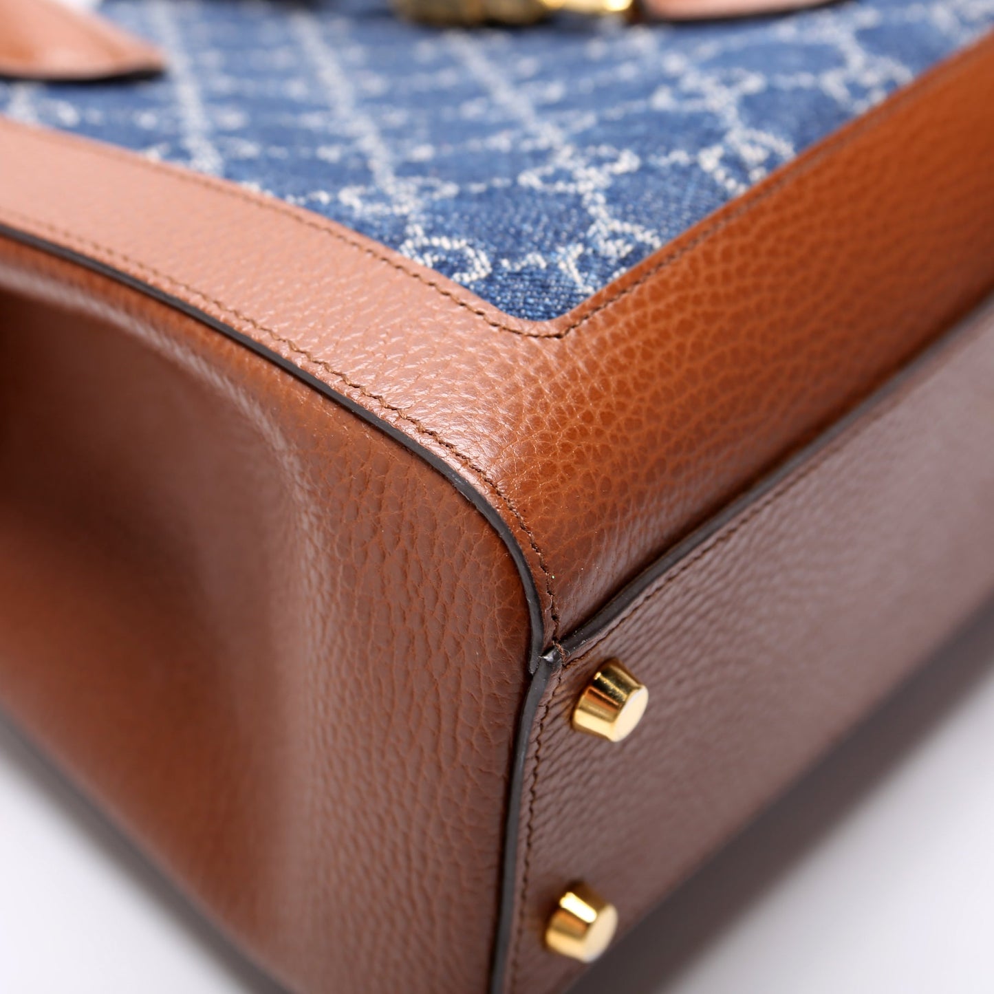 Jackie  Medium Tote New Denim GG