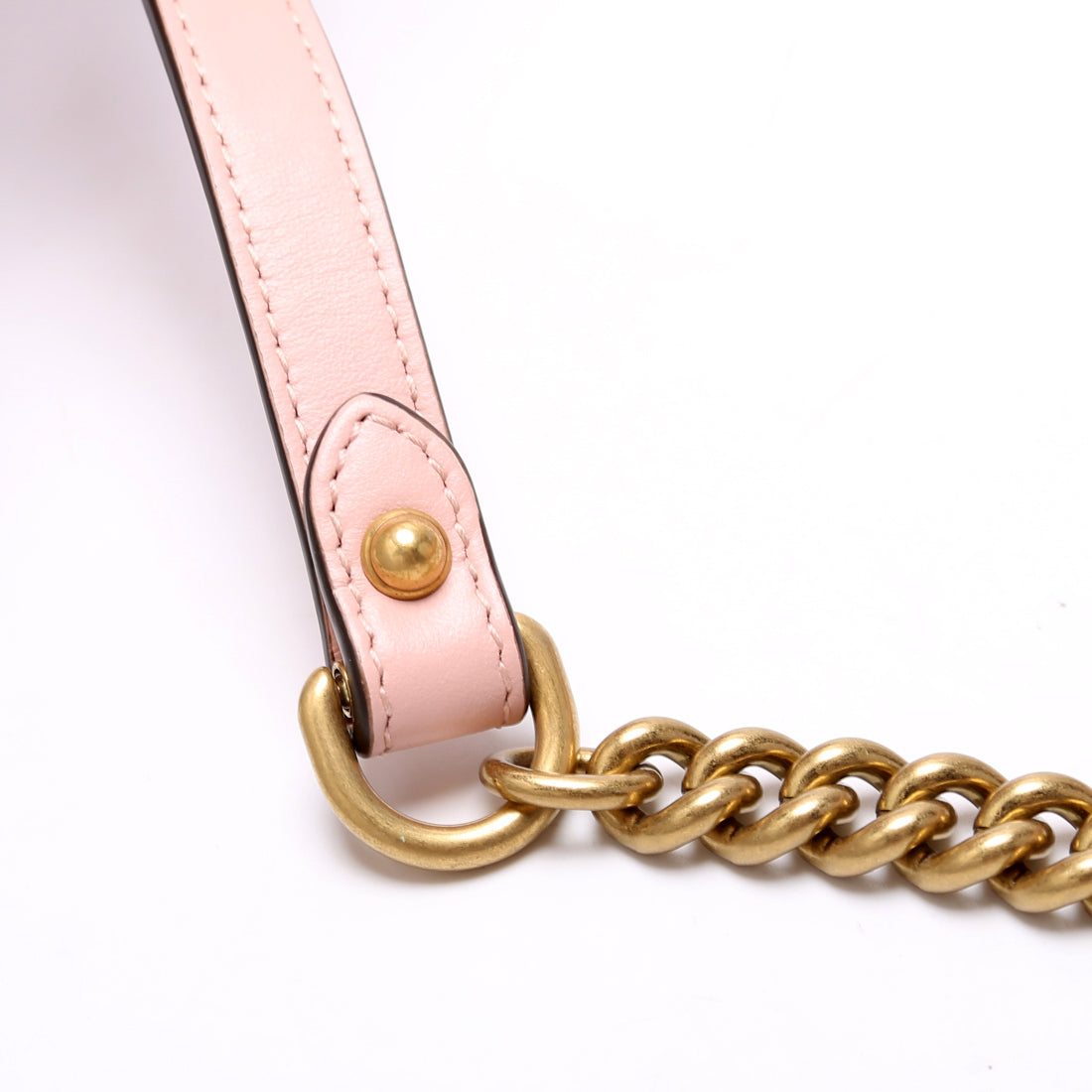 Marmont Leather Shoulder Small Flap Pink