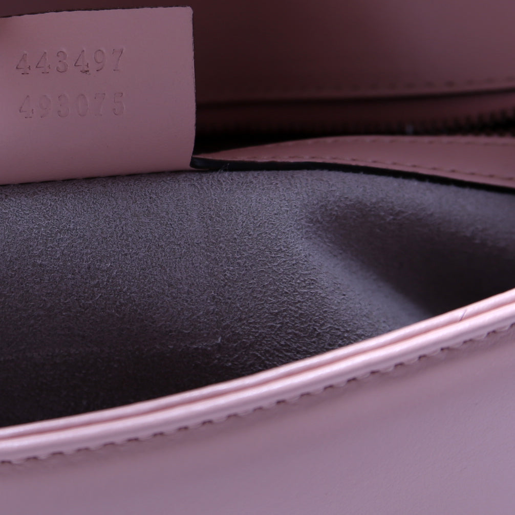 Marmont Leather Shoulder Small Flap Pink