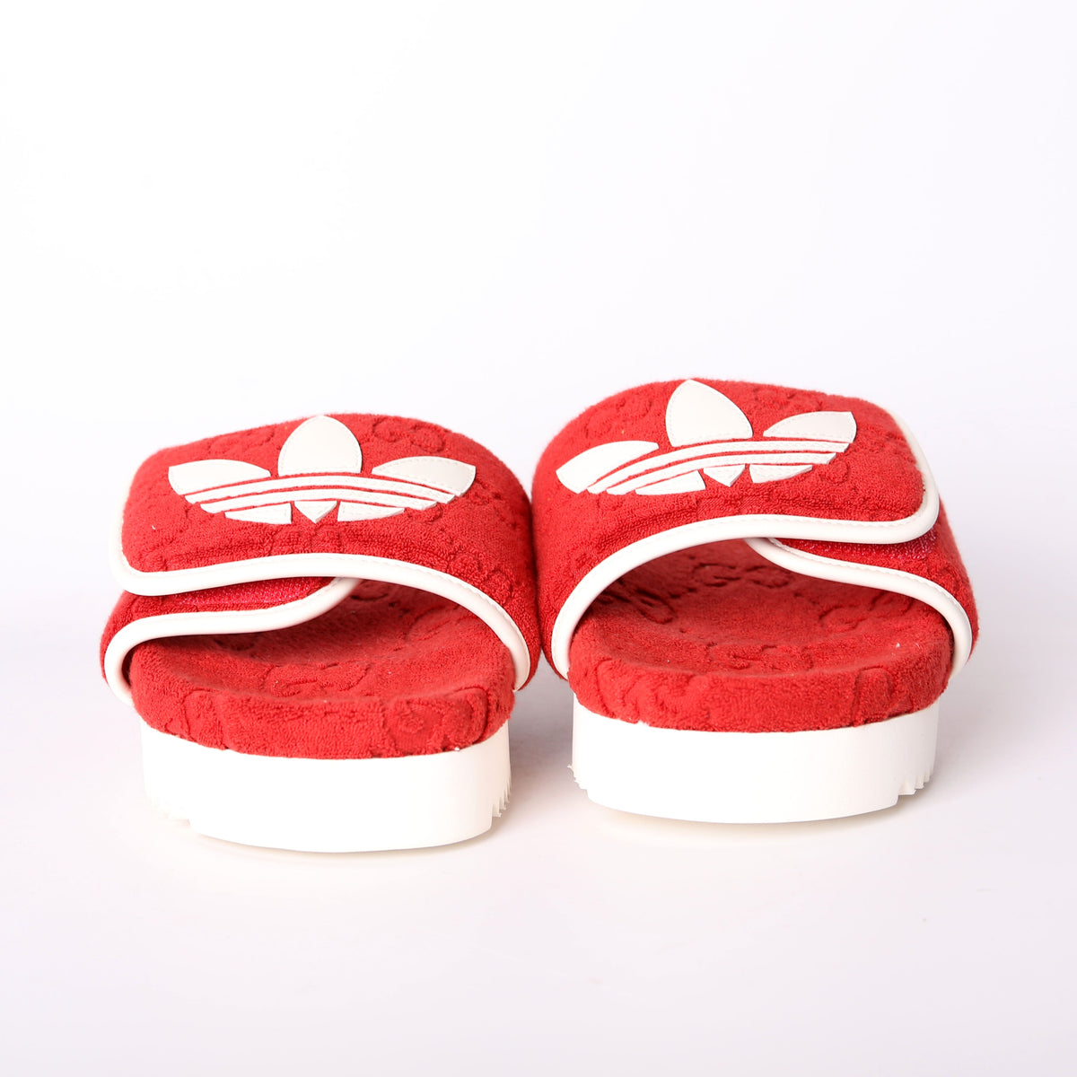 X Adidas GG Terry Slides Size
