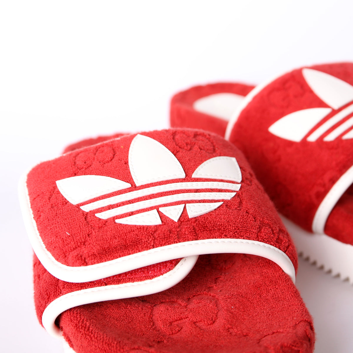 X Adidas GG Terry Slides Size