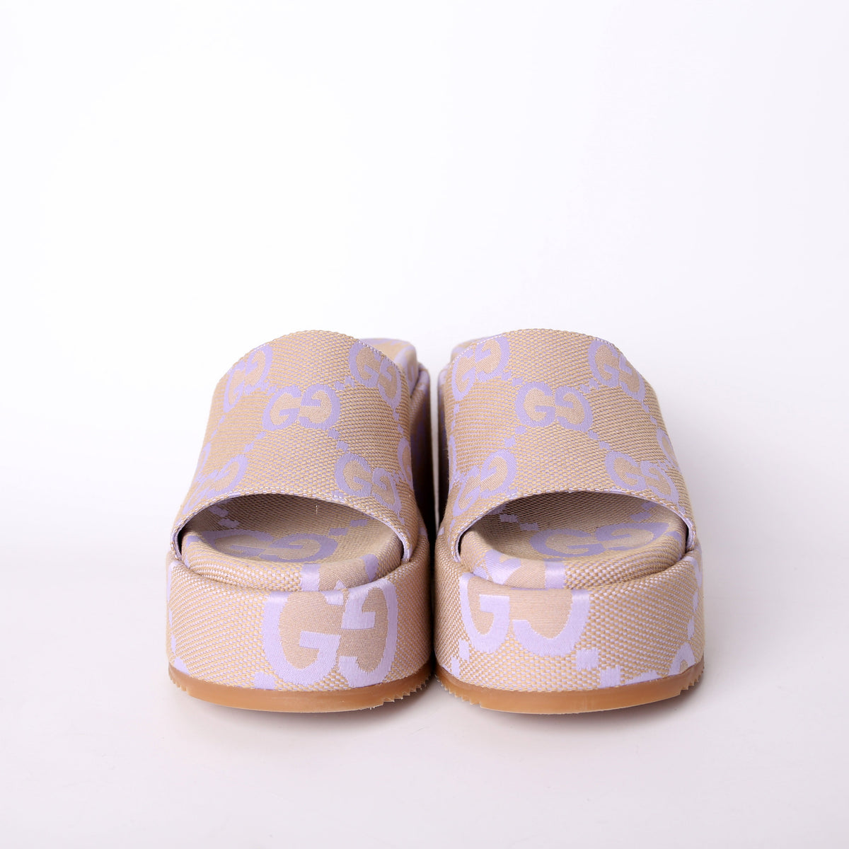 GG Canvas Platform Wedges Size .