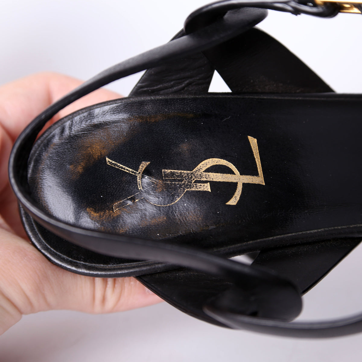Tribute Platform Sandal Heels Size .