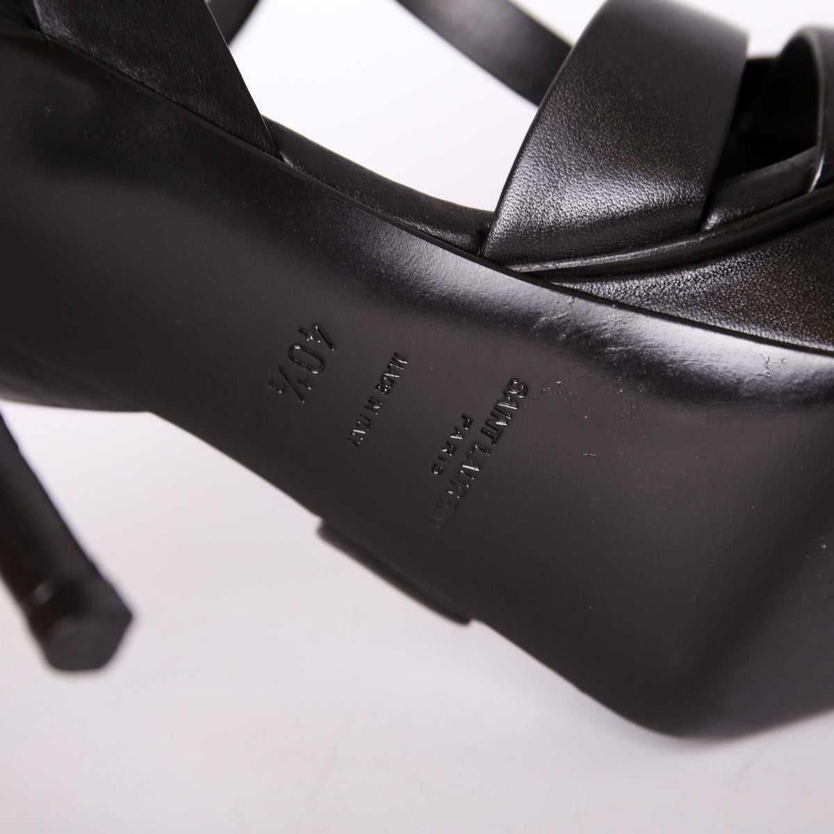 Tribute Platform Sandal Heels Size .
