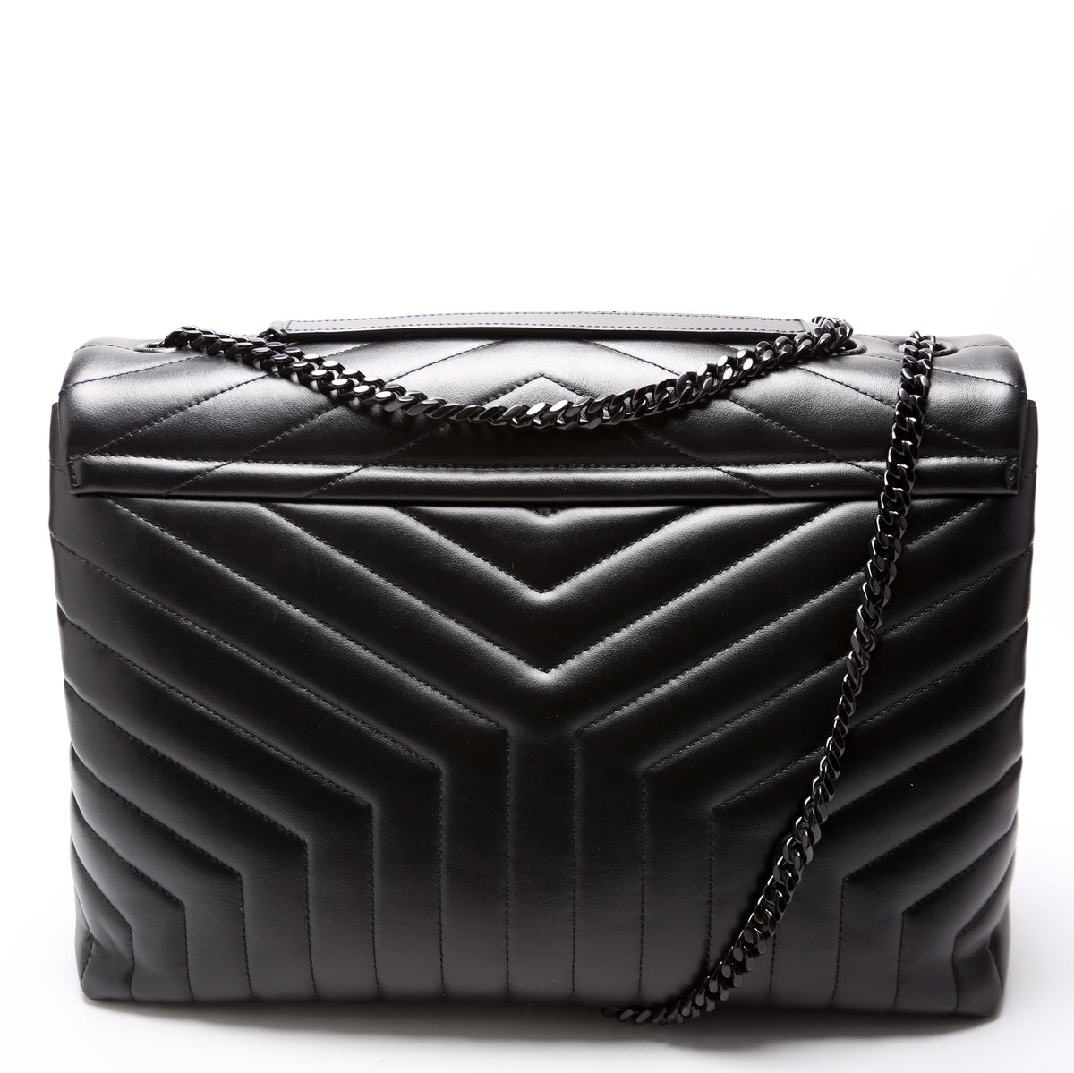 Loulou Satchel Large Black