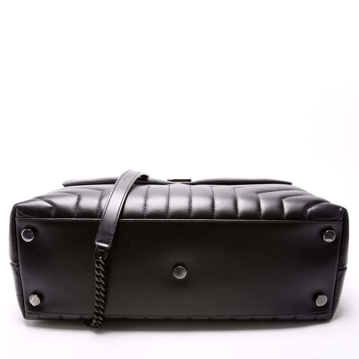 Loulou Satchel Large Black