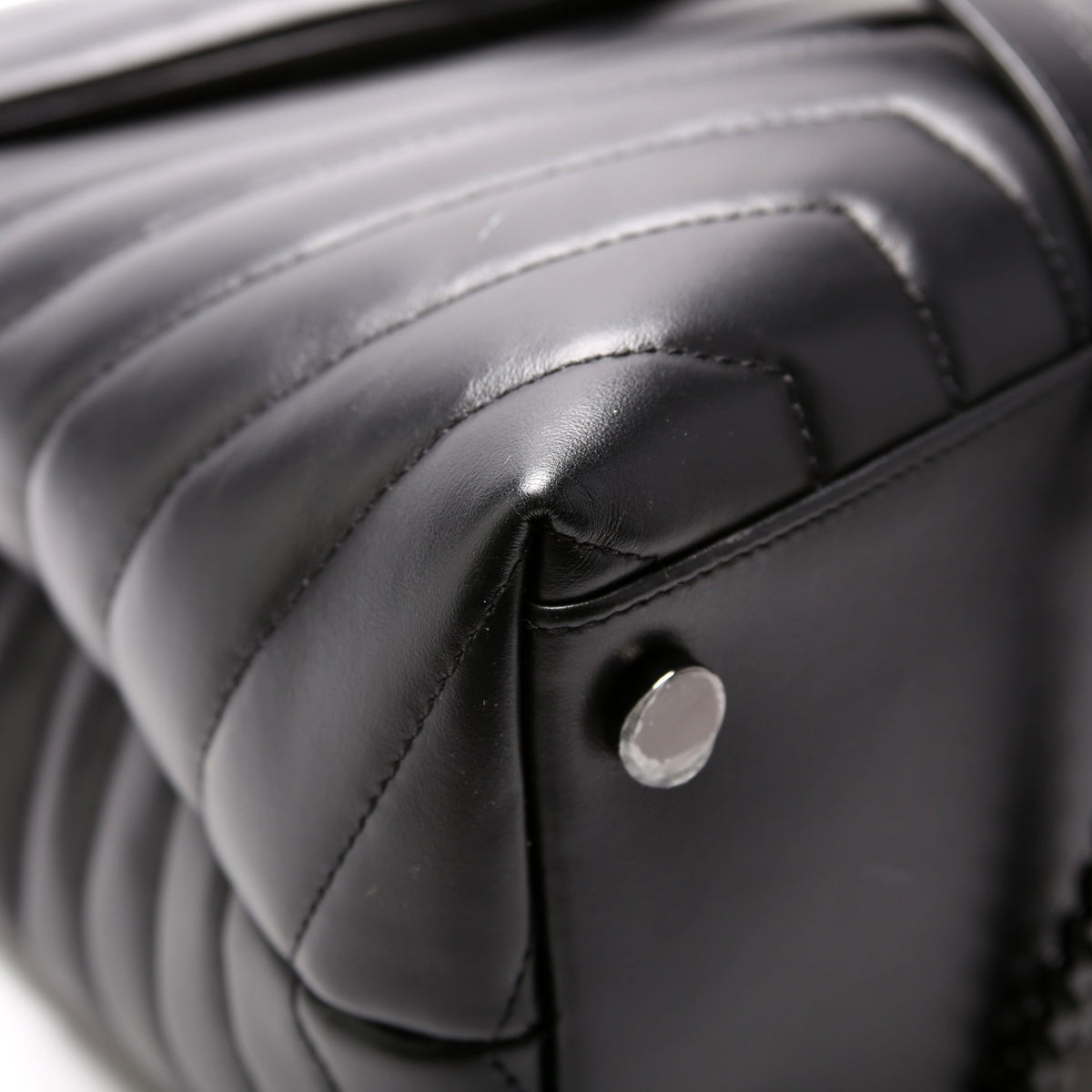 Loulou Satchel Large Black