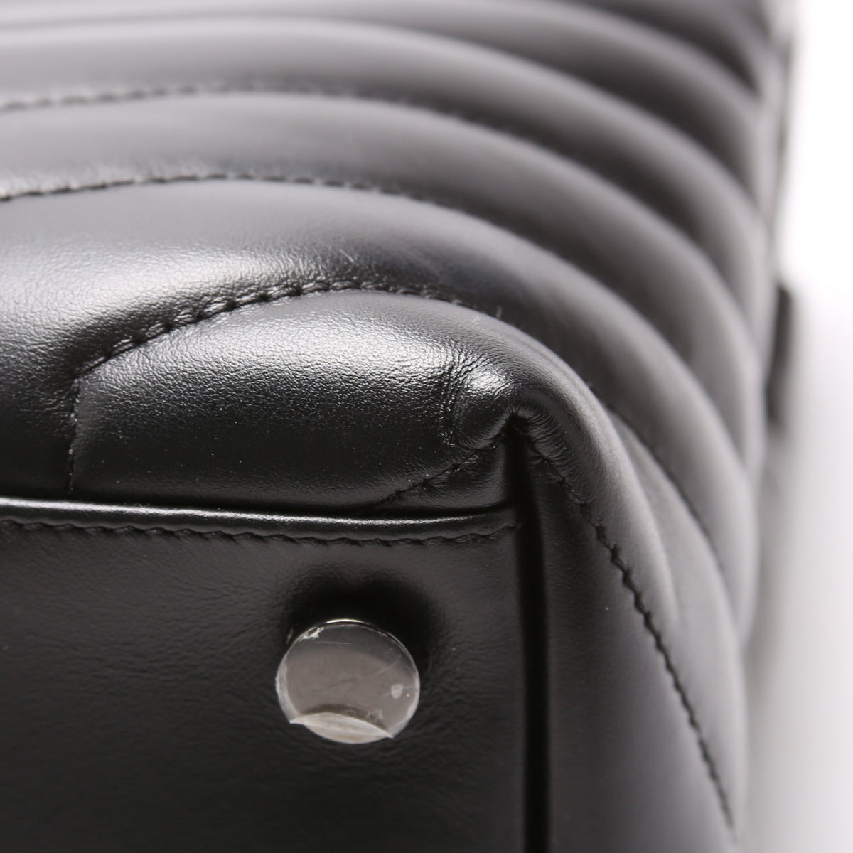 Loulou Satchel Large Black
