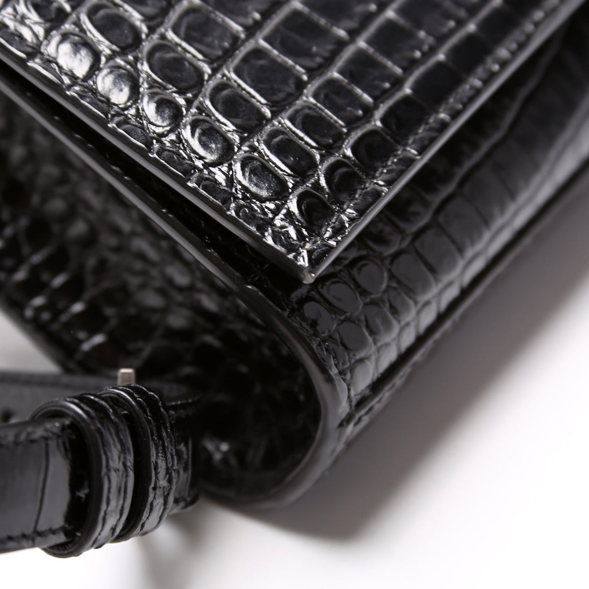 Kate Belt Bag Croc Embossed