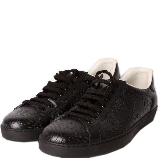 Gucci GG Tennis Embossed Sneakers Size