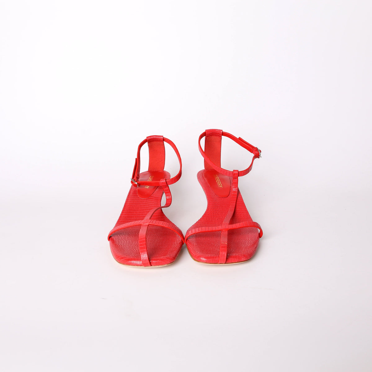 Leather Kitten Heels Size 37.5