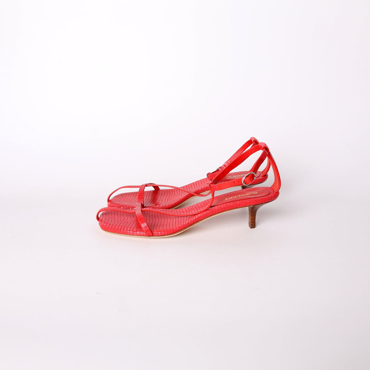 Leather Kitten Heels Size 37.5