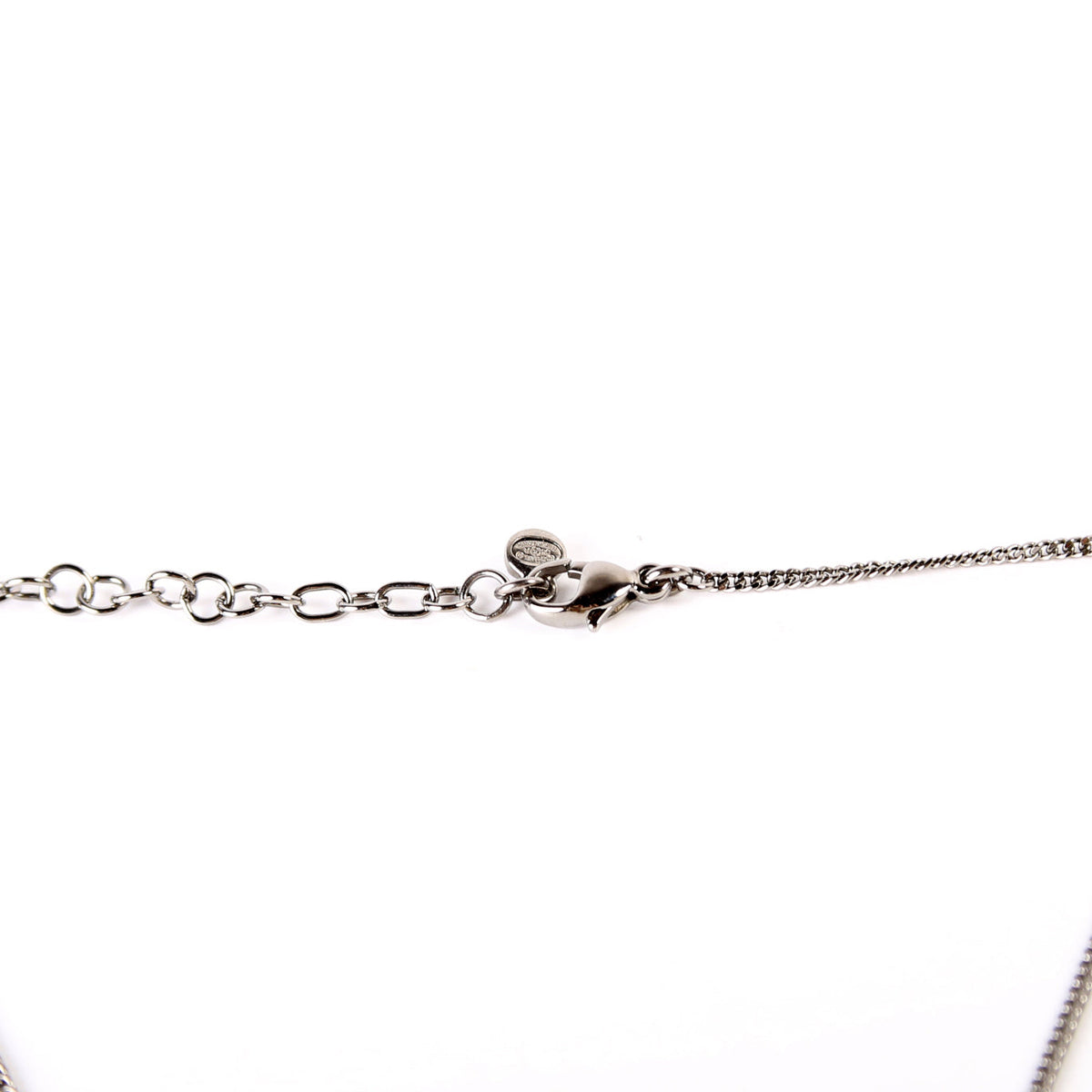CC Holly Ruthenium Pendant Necklace