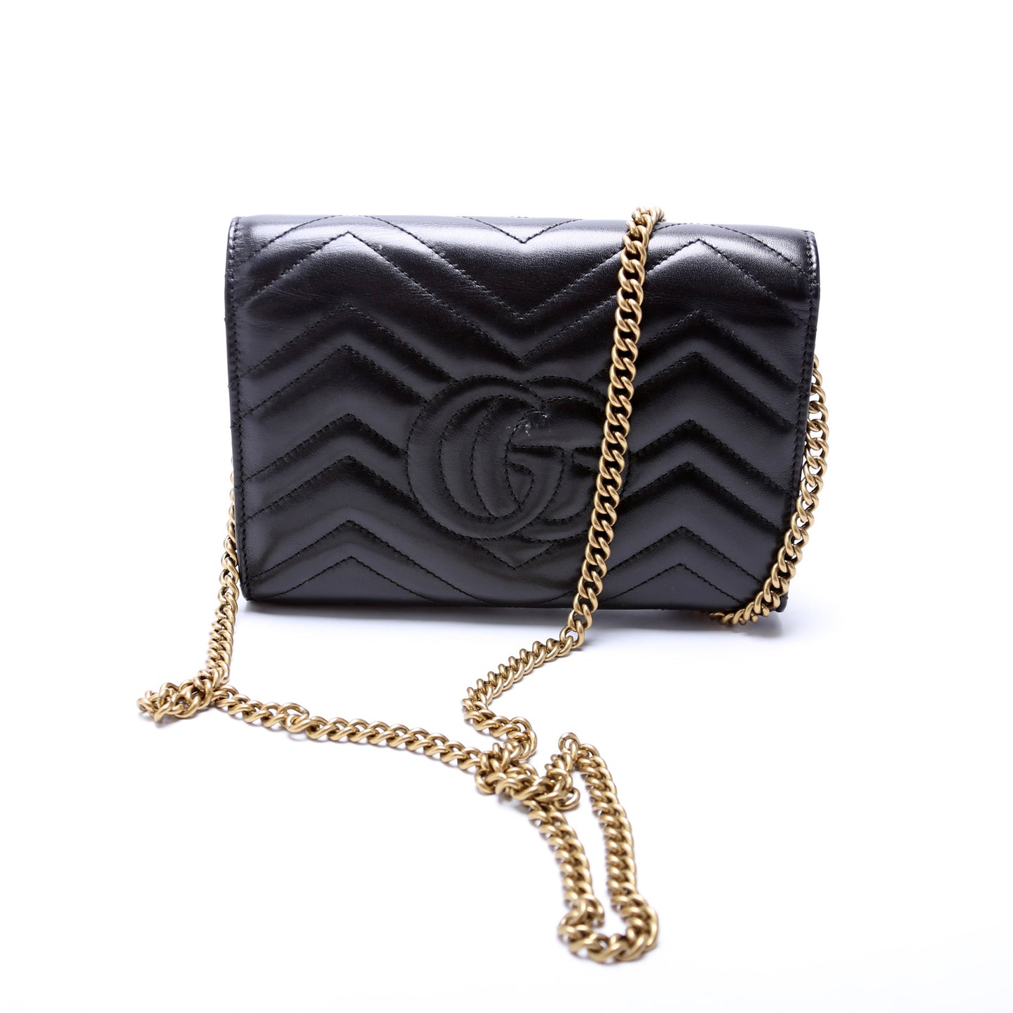 Marmont Chain Wallet Black
