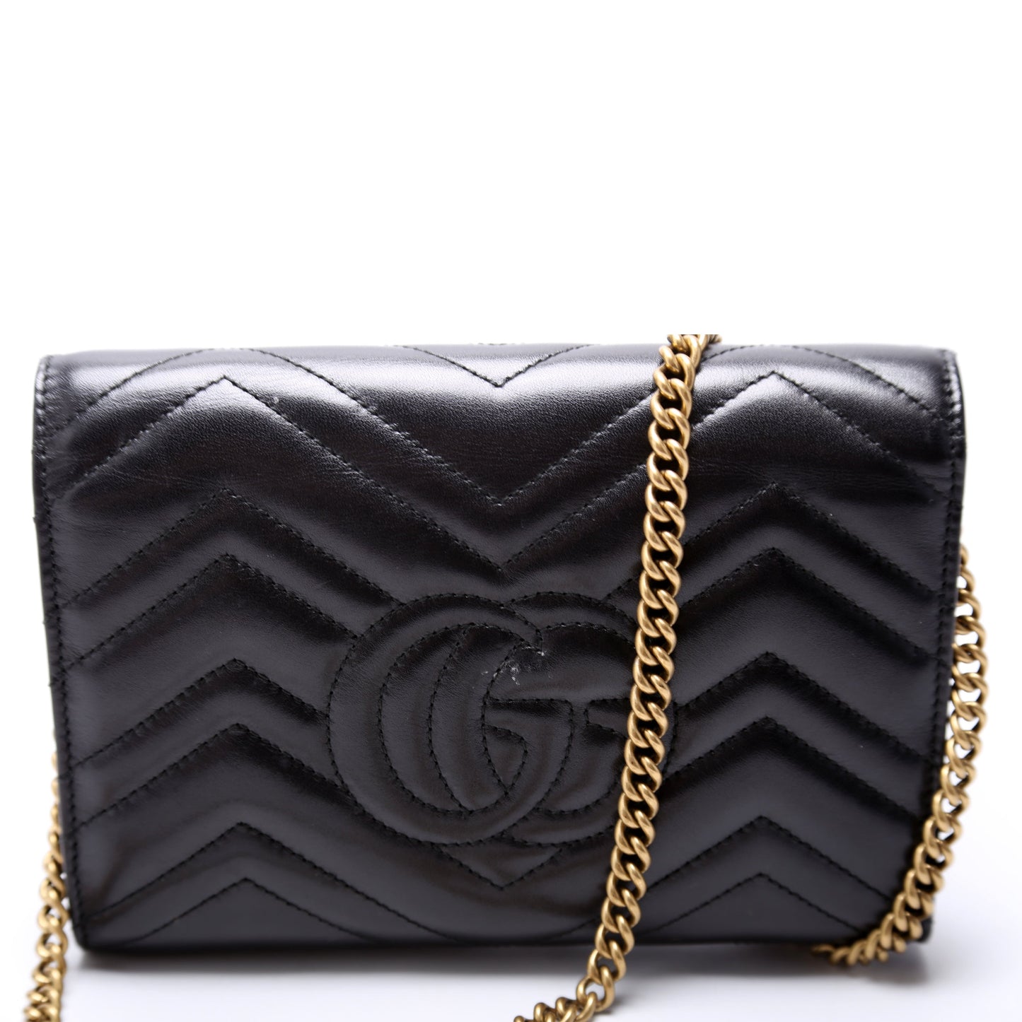 Marmont Chain Wallet Black