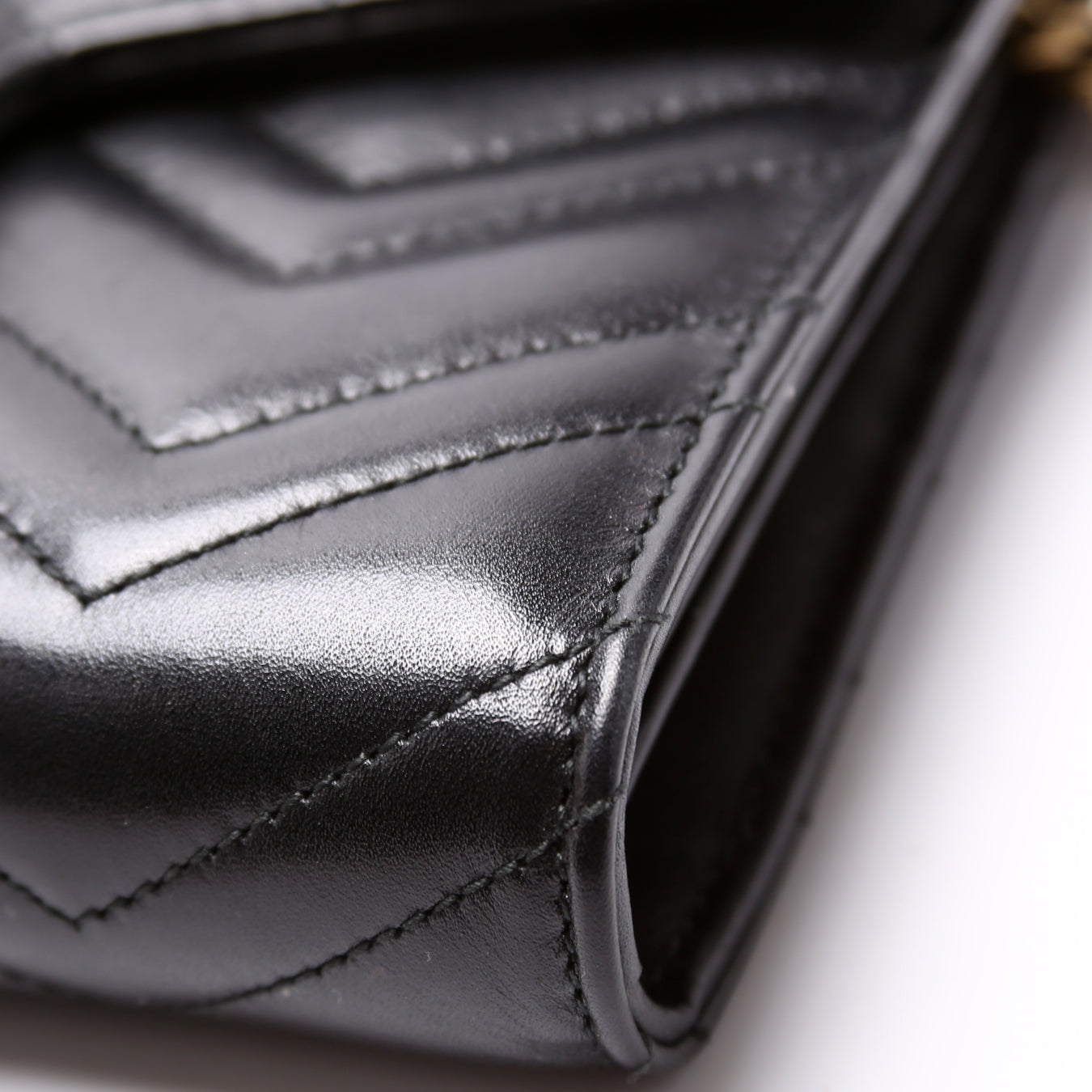 Marmont Chain Wallet Black