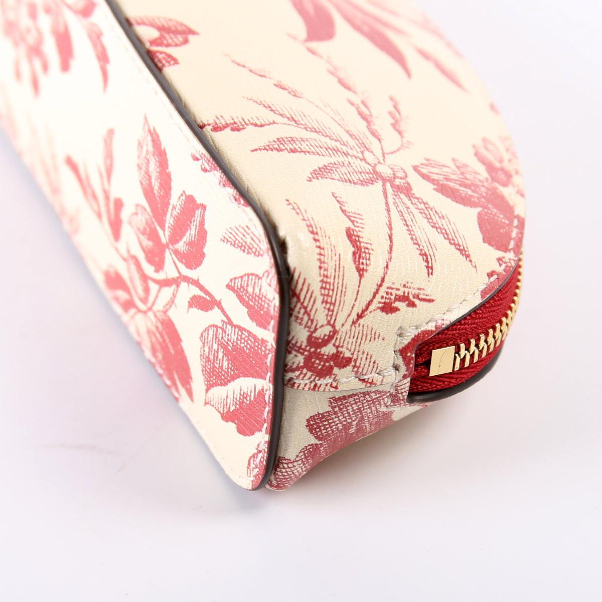 Herbarium Printed Demetra Pencil Case Red