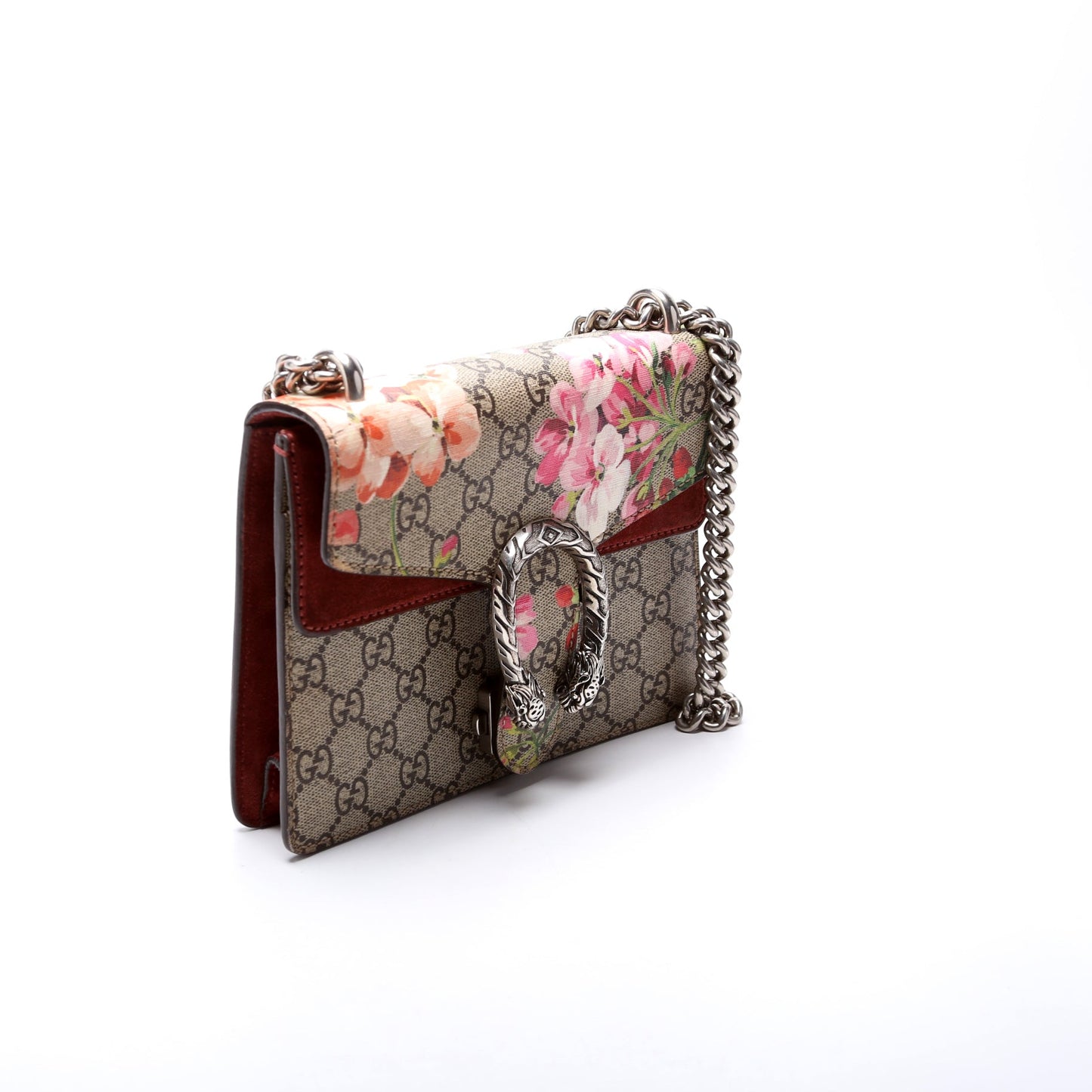 Gucci Dionysus GG Blooms Shoulder Mini  Pink