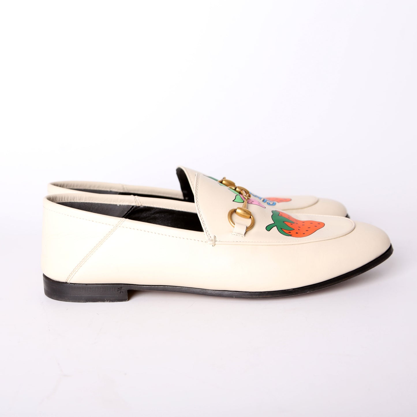 Gucci Brixton Horsebit Loafers Size