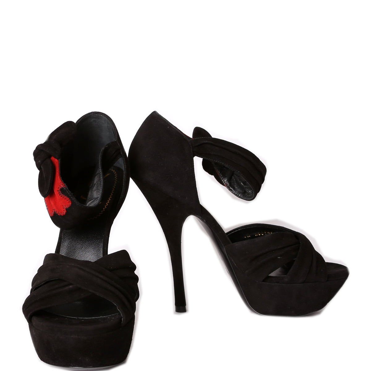 Suede Platform Pumps Size