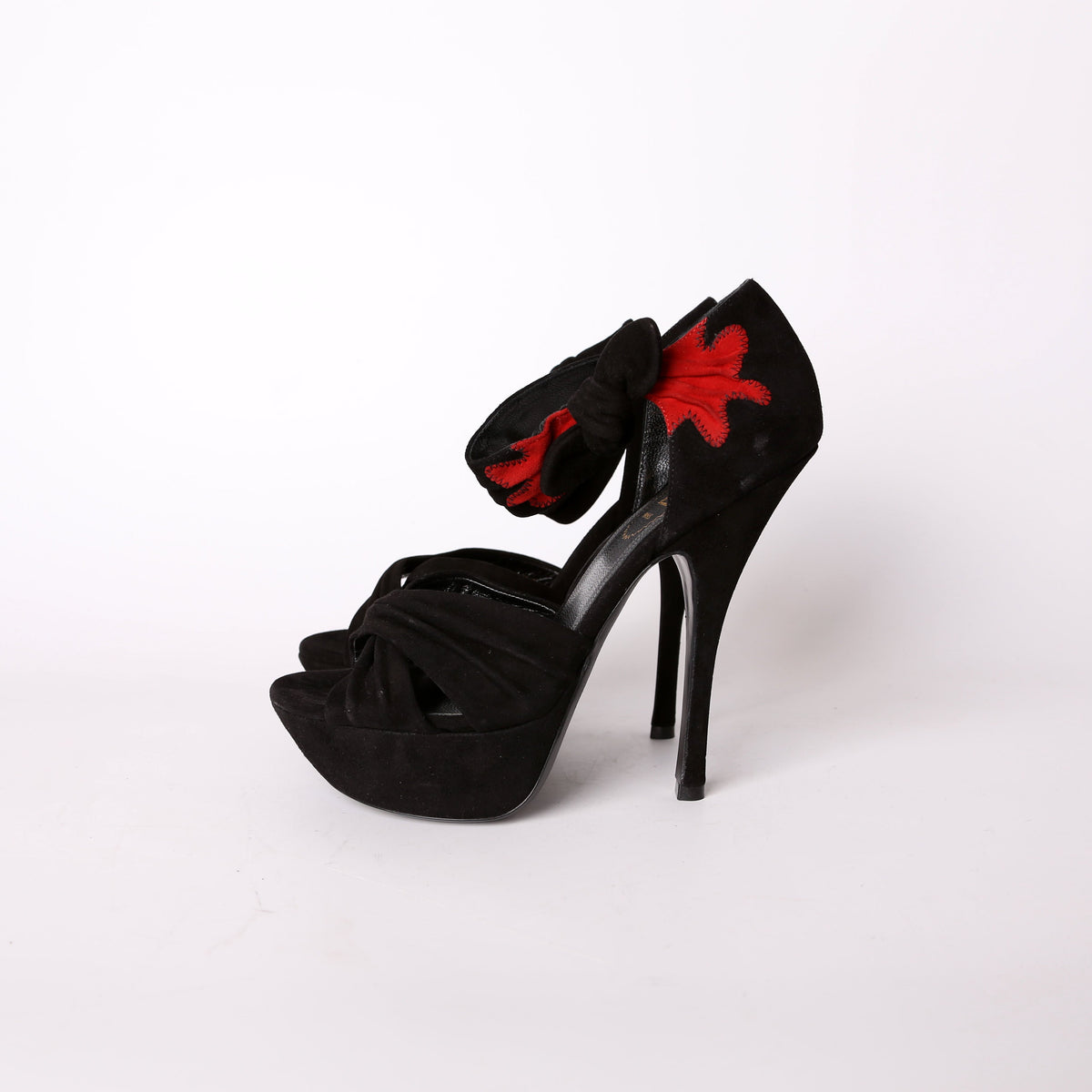 Suede Platform Pumps Size