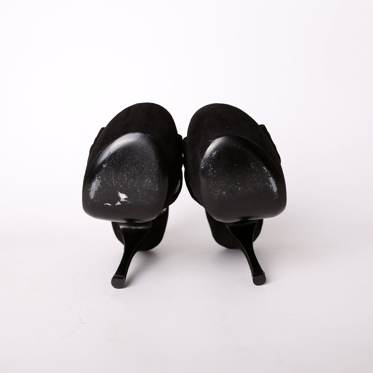 Suede Platform Pumps Size
