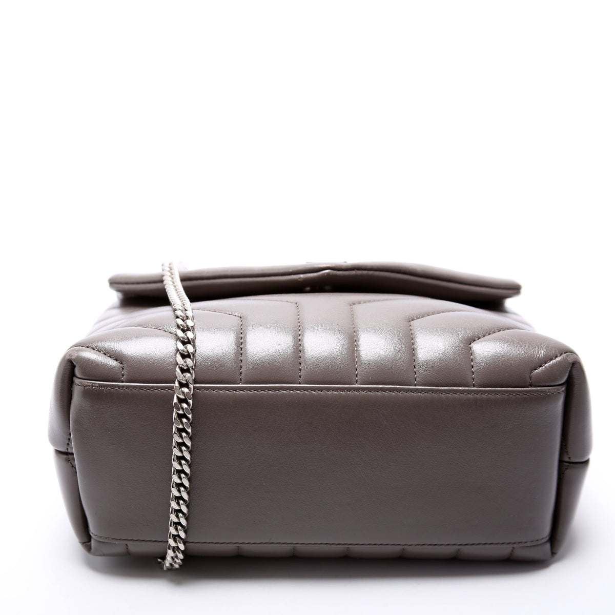 LouLou Satchel Small  Grey