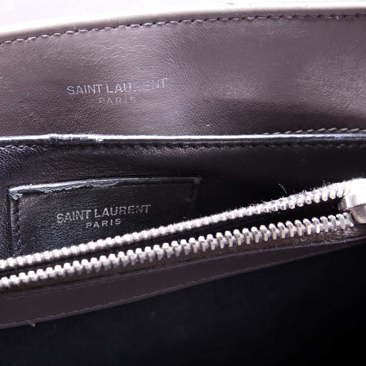 LouLou Satchel Small  Grey