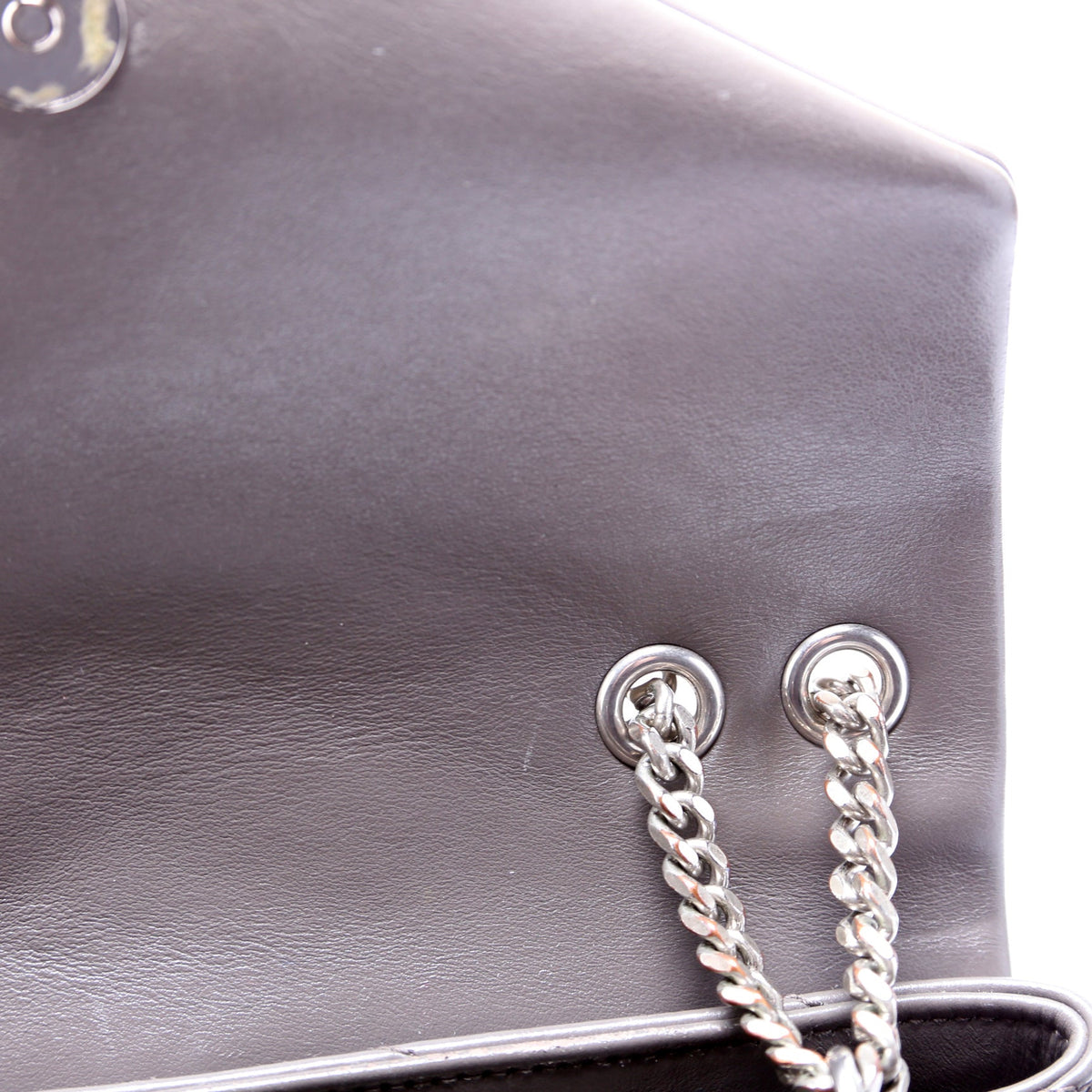 LouLou Satchel Small  Grey