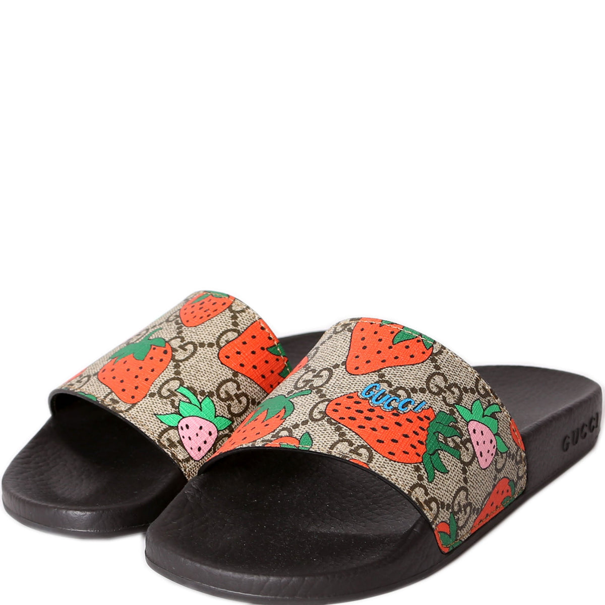 Supreme Strawberry Slides Size