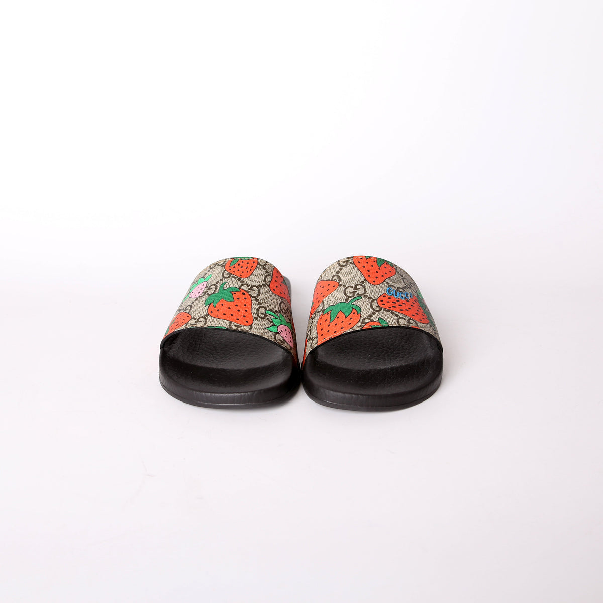 Supreme Strawberry Slides Size