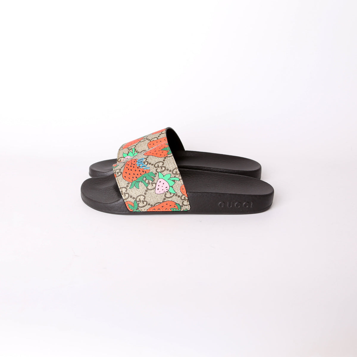 Supreme Strawberry Slides Size