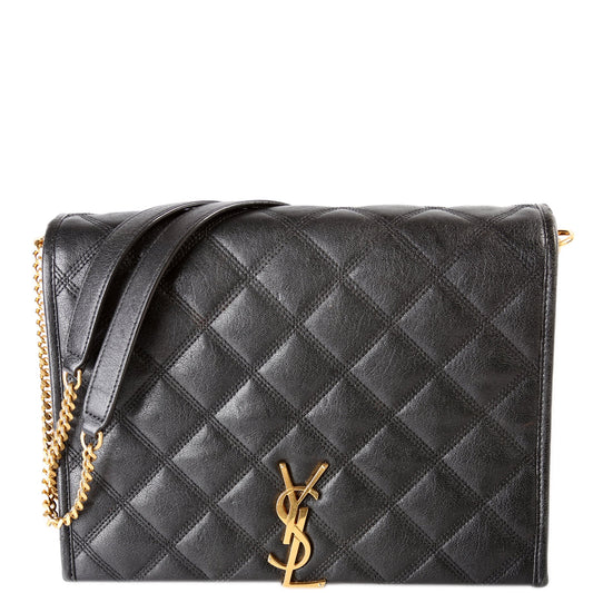 Becky Shoulder Bag Quilted Lambskin Large