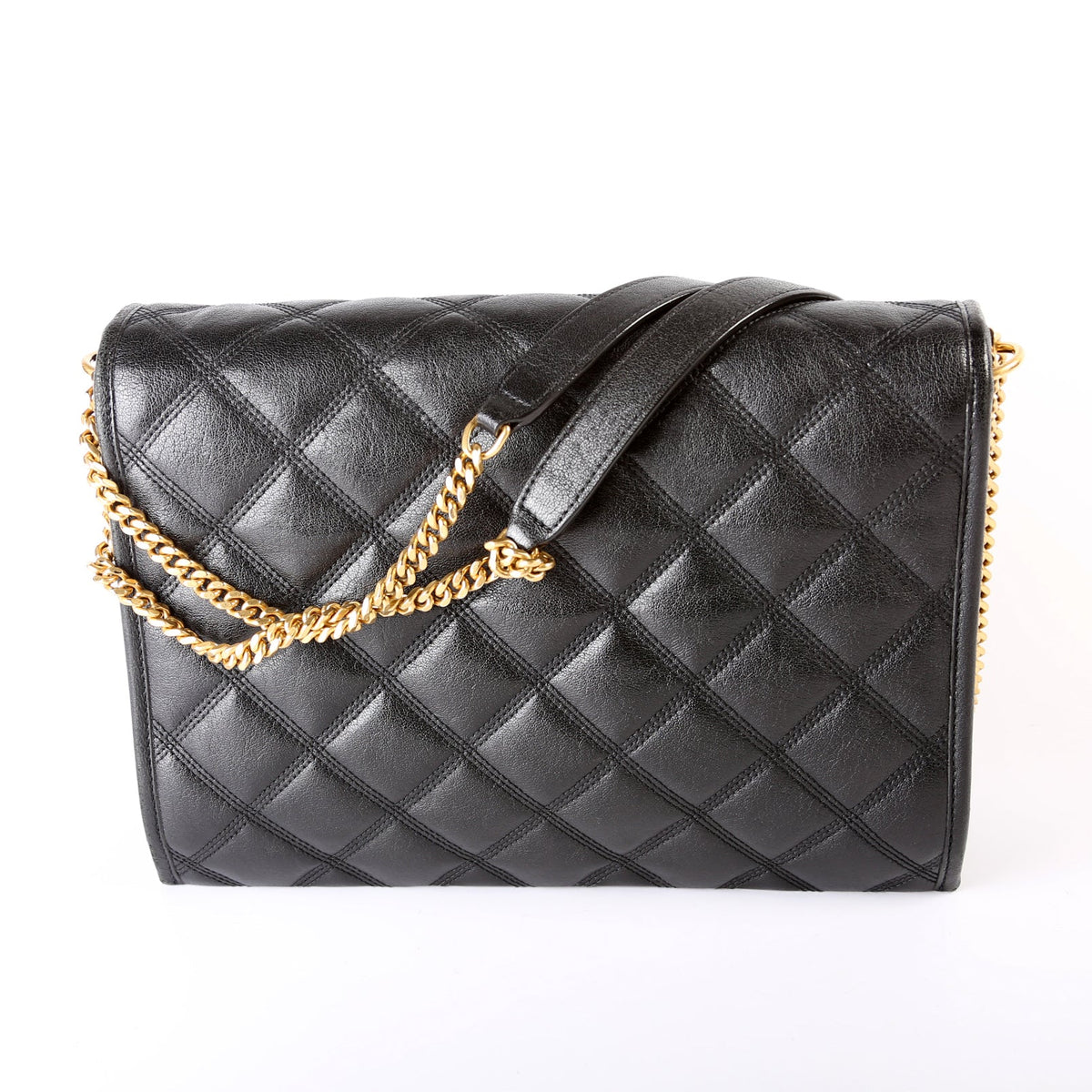 Becky Shoulder Bag Quilted Lambskin Large