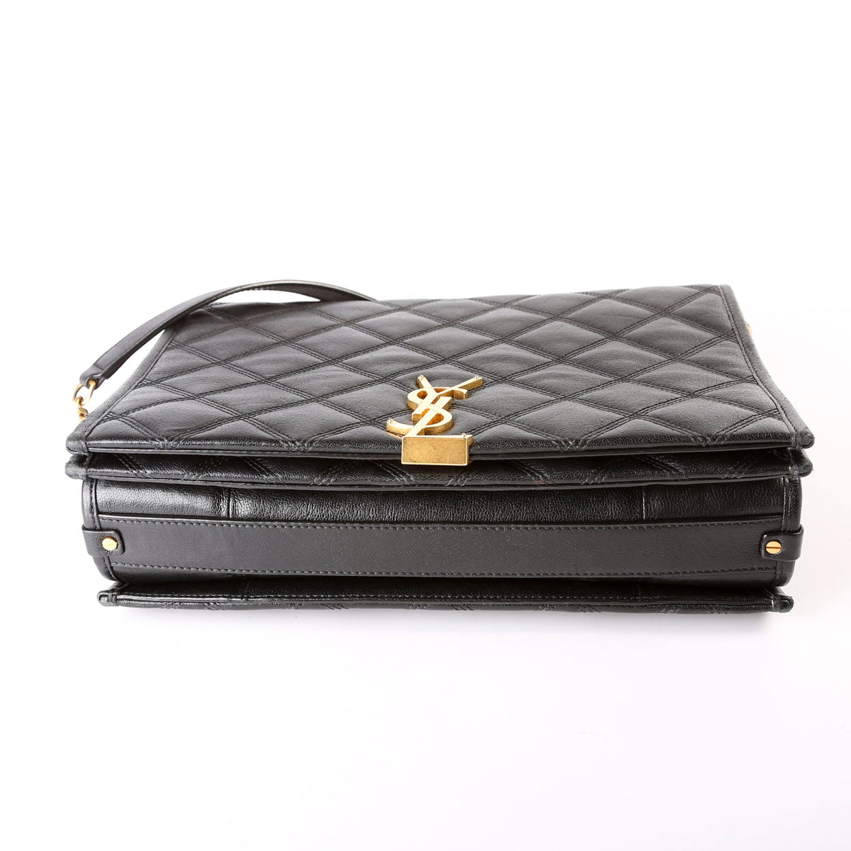 Becky Shoulder Bag Quilted Lambskin Large
