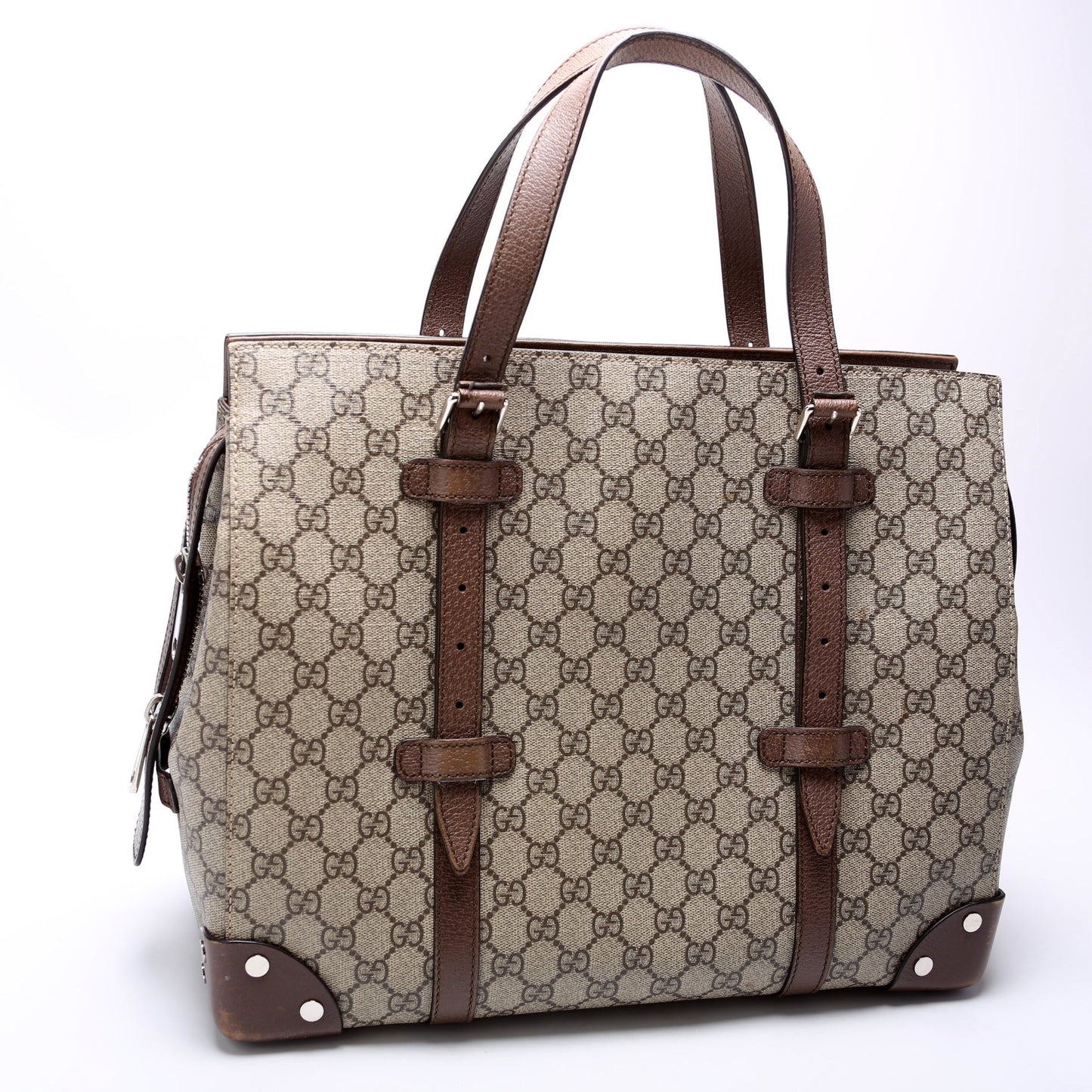 GG Supreme Buckle Tote