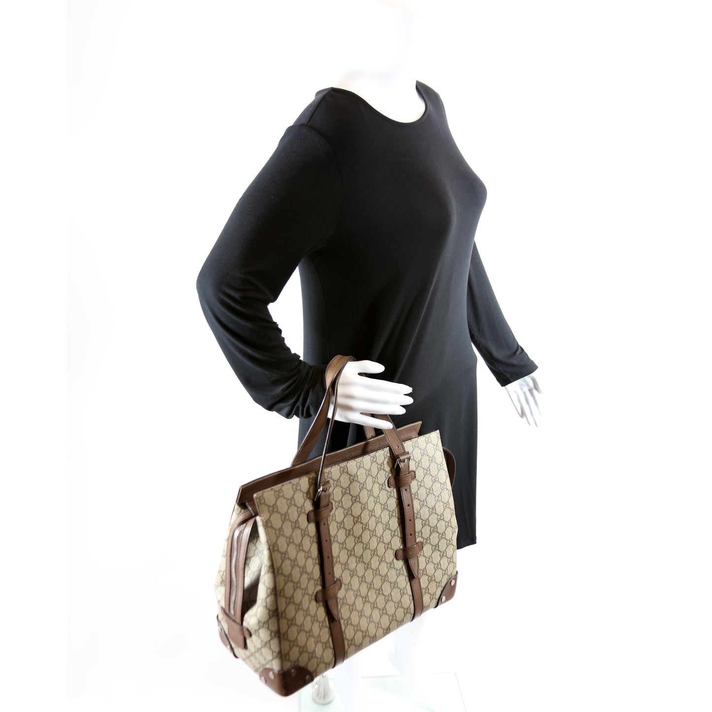 GG Supreme Buckle Tote