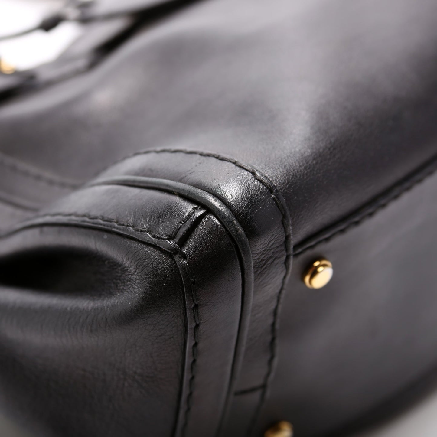 Leather Running Tote Medium