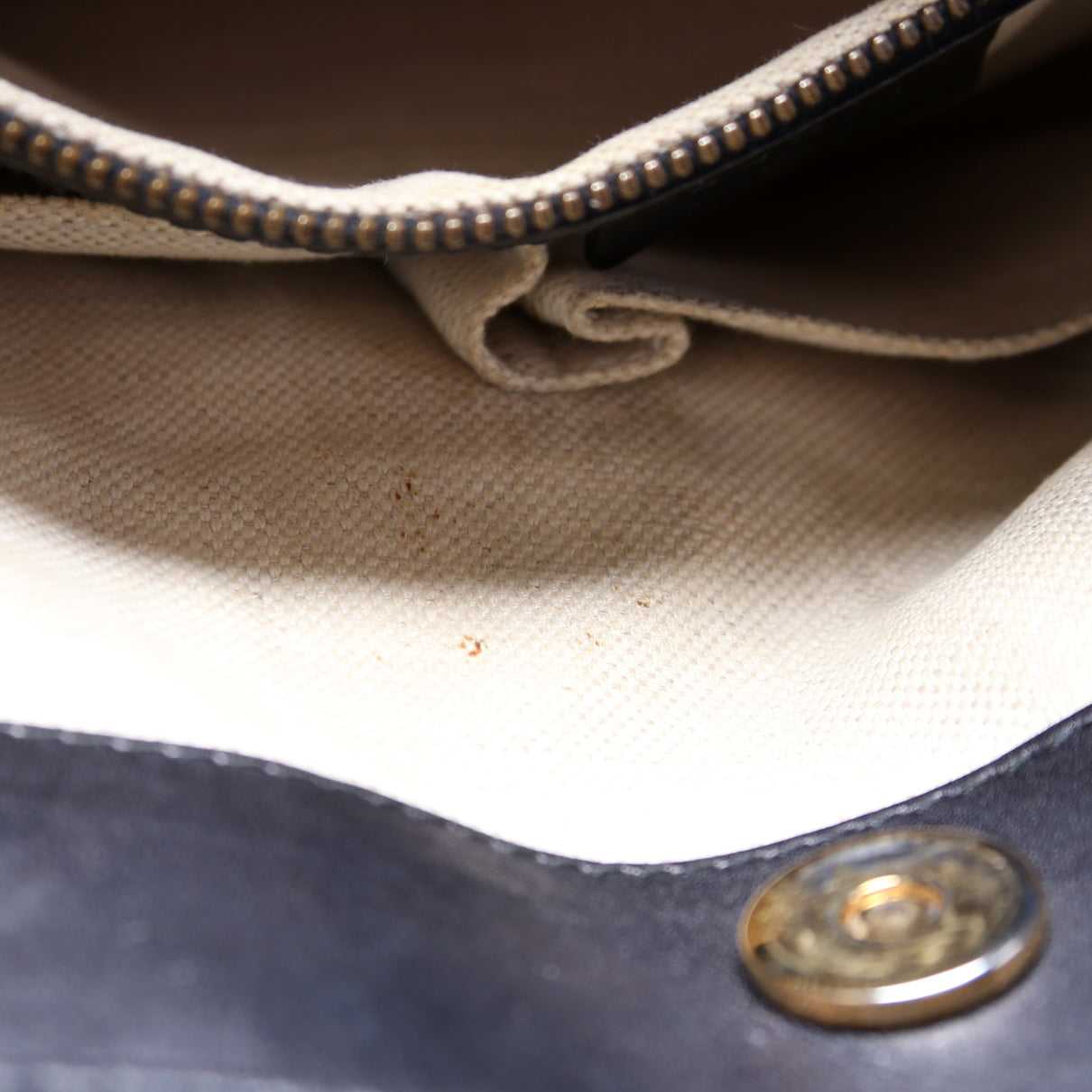 Leather Running Tote Medium