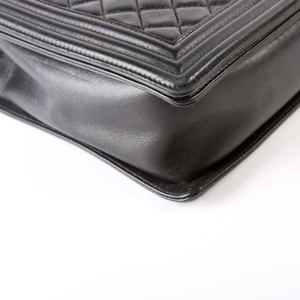 Boy Flap Large Lambskin 19M Black