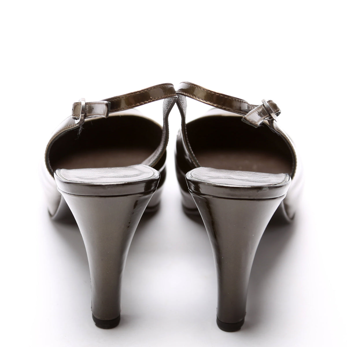 CC Cap Toe Slingback Pumps Size 38.5