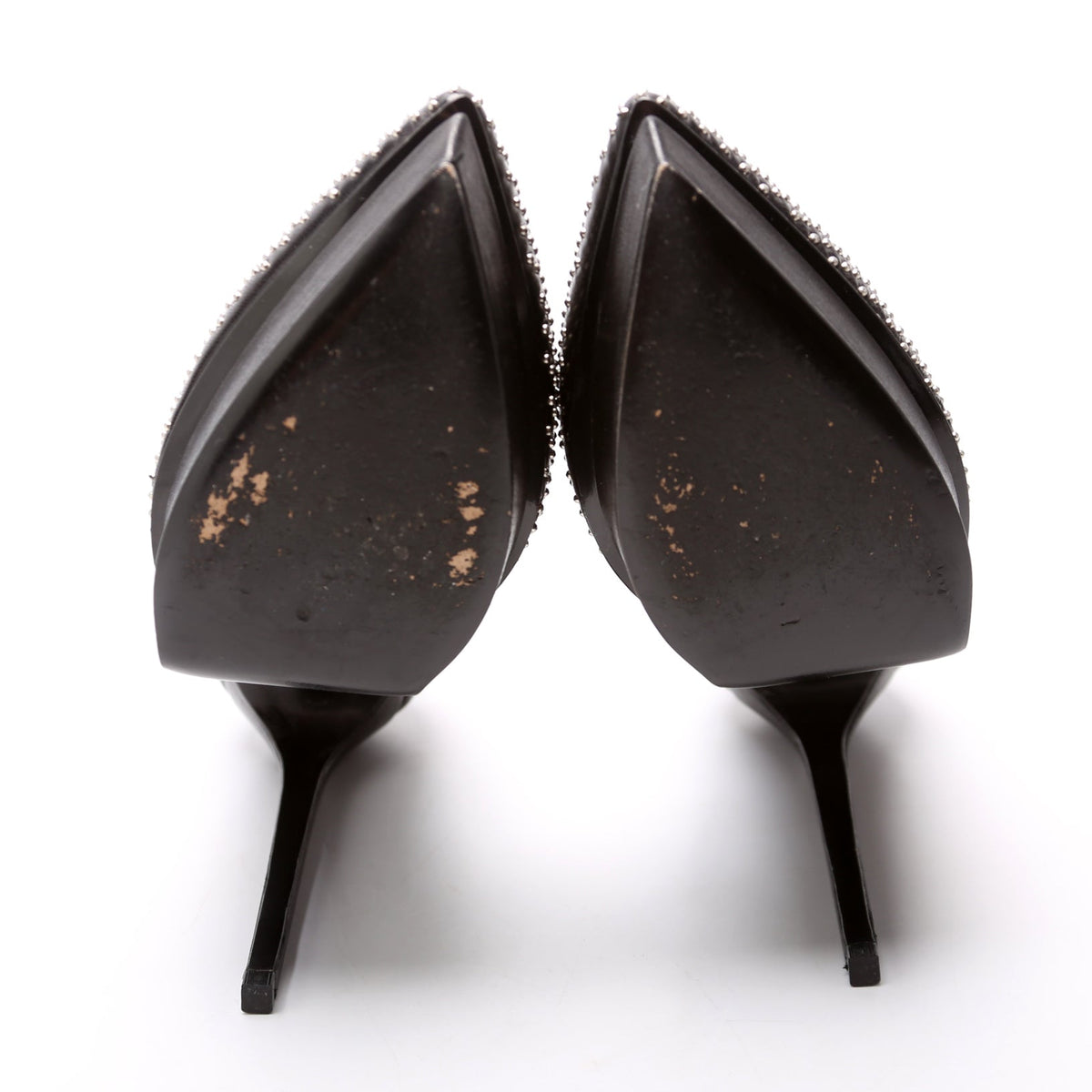 Janis Studded Platform Pumps Size .