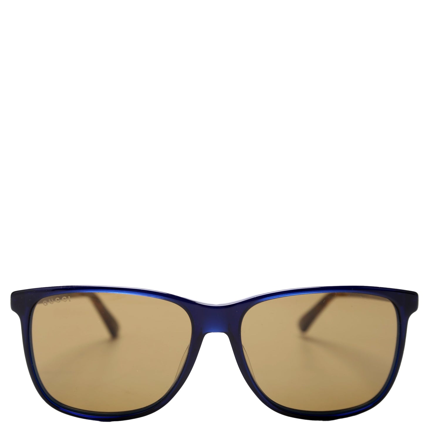 Gucci GGS Wayfarer Sunglasses Navy/Brown