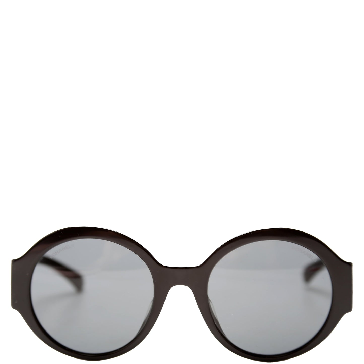 5410-A Round Sunglasses Black