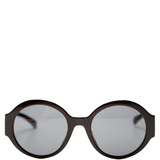 5410-A Round Sunglasses Black